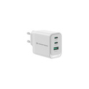 Conceptronic ALTHEA21W65 chargeur d'appareils mobiles Universel Blanc Secteur Charge rapide Intérieure