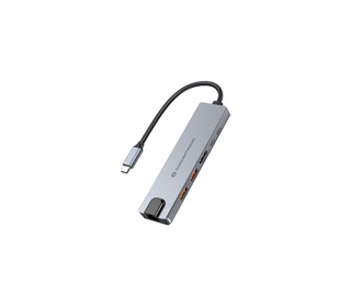 Conceptronic DONN29G station d'accueil Avec fil USB 3.2 Gen 2 (3.1 Gen 2) Type-C Gris