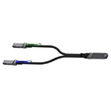 Nvidia MCP7Y60-H001 câble InfiniBand et à fibres optiques 1 m OSFP 2xQSFP56 Noir