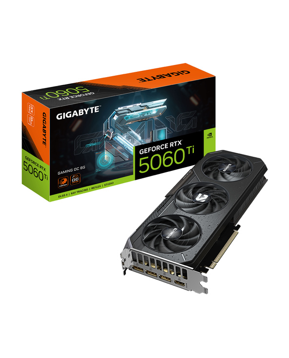 GIGABYTE GeForce RTX 5060 Ti GAMING OC 8G Carte Graphique – 8 Go GDDR7, 128 bits, PCI-E 5.0, 2647 MHz Fréquence du processeur, 3