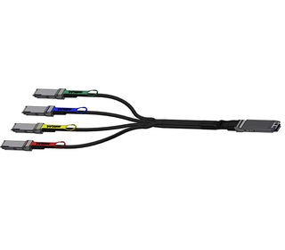 Nvidia MCP7Y70-H002 câble InfiniBand et à fibres optiques 2 m OSFP 4xQSFP56 Noir