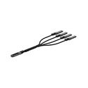 Nvidia MCP7Y40-N001 câble InfiniBand et à fibres optiques 1 m OSFP 4xQSFP11 Noir