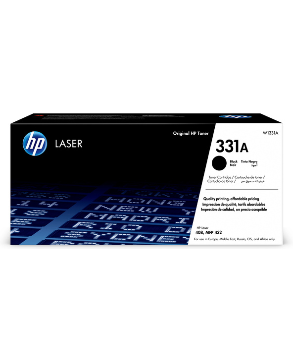 HP Cartouche d'encre laser noire authentique 331A