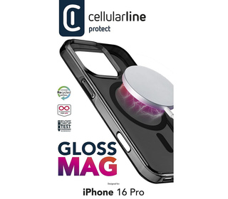 Cellularline 8018080482854 coque de protection pour téléphones portables 16 cm (6.3") Housse Noir