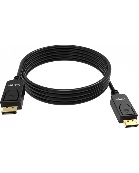 Vision TC 2MDP8K/BL câble DisplayPort 2 m Noir