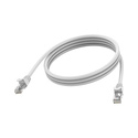 Vision TC 1MCAT6A câble de réseau Blanc 1 m Cat6a U/UTP (UTP)