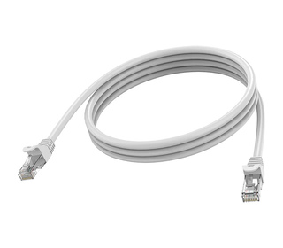 Vision TC 1MCAT6A câble de réseau Blanc 1 m Cat6a U/UTP (UTP)