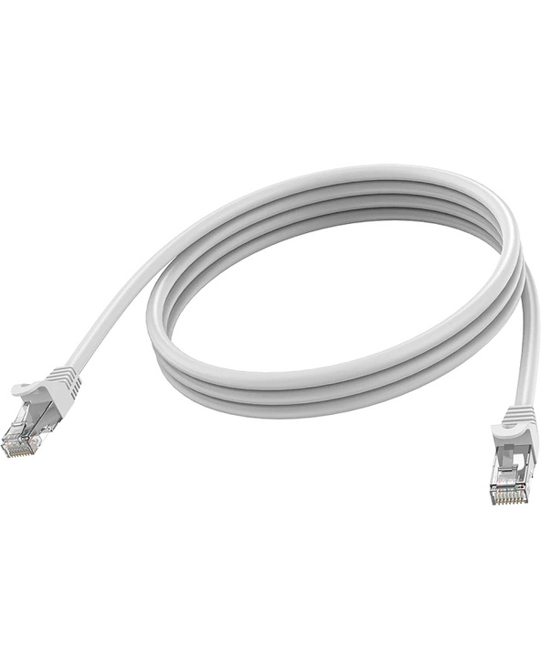 Vision TC 1MCAT6A câble de réseau Blanc 1 m Cat6a U/UTP (UTP)