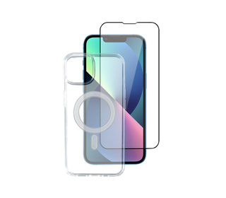 4smarts 496211 coque de protection pour téléphones portables 15,5 cm (6.1") Housse Noir, Transparent