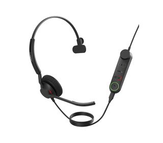 Jabra 5093-299-2259 Casque Avec fil Arceau Bureau/Centre d'appels USB Type-C Noir