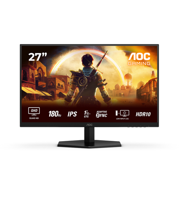 AOC G4 Q27G42XE 27" Quad HD 1 ms Noir, Rouge