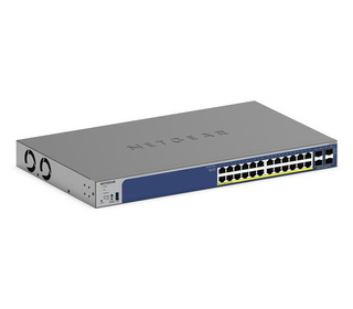 NETGEAR GS728TX L2/L3 10G Ethernet (100/1000/10000) Connexion Ethernet, supportant l'alimentation via ce port (PoE) Noir