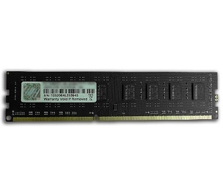 G.Skill Value F3-10600CL9S-4GBNT module de mémoire 4 Go 1 x 4 Go DDR3 1333 MHz