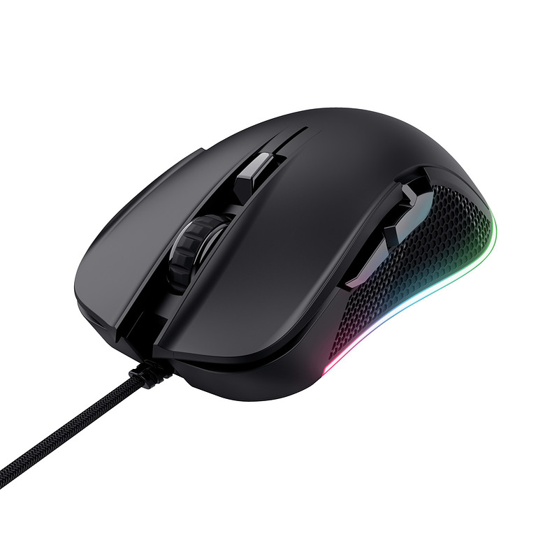 Trust GXT 922 YBAR souris Jouer Droitier USB Type-A Optique 7200 DPI