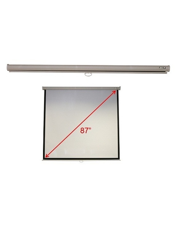 Acer M87-S01MW écran de projection 2,21 m (87") 1:1 Acer M87-S01MW écran de projection 2,21 m (87") 1:1