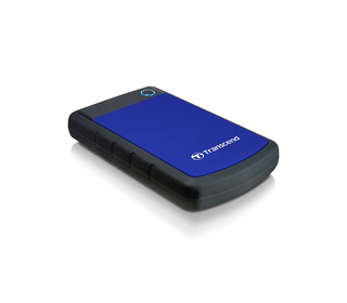 Transcend 2TB StoreJet 25H3 disque dur externe 2 To 2.5" Micro-USB B 3.2 Gen 1 (3.1 Gen 1) Noir, Bleu