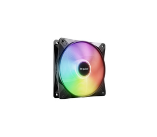 be quiet! Light Wings LX 120 mm PWM Reverse Black | Ventilateur PC ARGB reverse noir