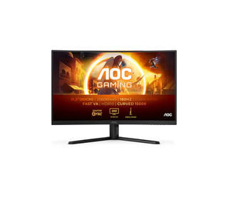 AOC G4 CQ32G4VE 32" LCD Quad HD 0,5 ms Noir, Gris