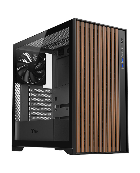 itek WOODY Tower Noir