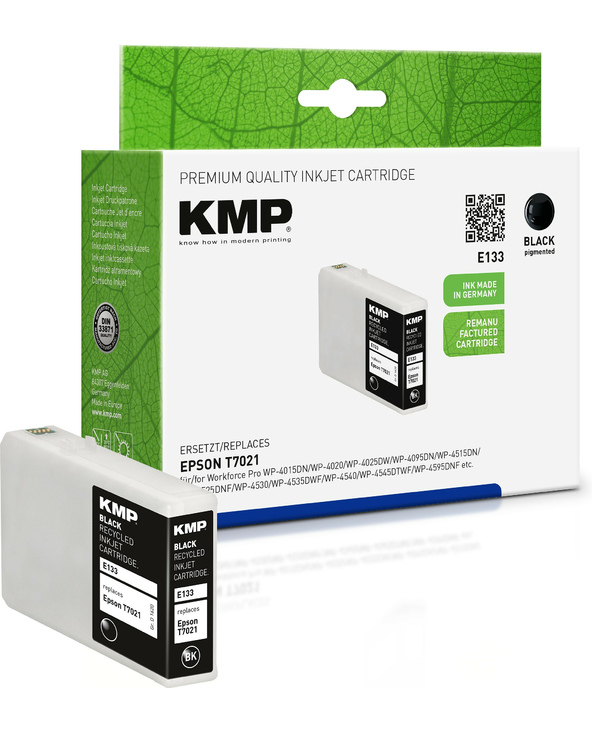 KMP E133 cartouche d'encre Jaune