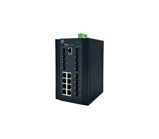 LevelOne IGX-2072 commutateur réseau Géré L2+ Gigabit Ethernet (10/100/1000) Noir