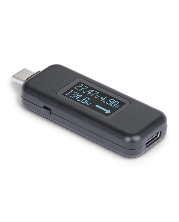 StarTech.com Testeur de Puissance USB-C, Multimètre Numérique, Voltmètre et Ampèremètre Bidirectionnel, Jusqu'à 240W PD EPR, Tes