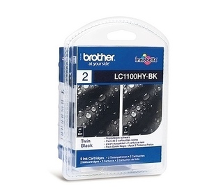 Brother LC-1100HYBKBP2 cartouche d'encre 2 pièce(s) Original Noir