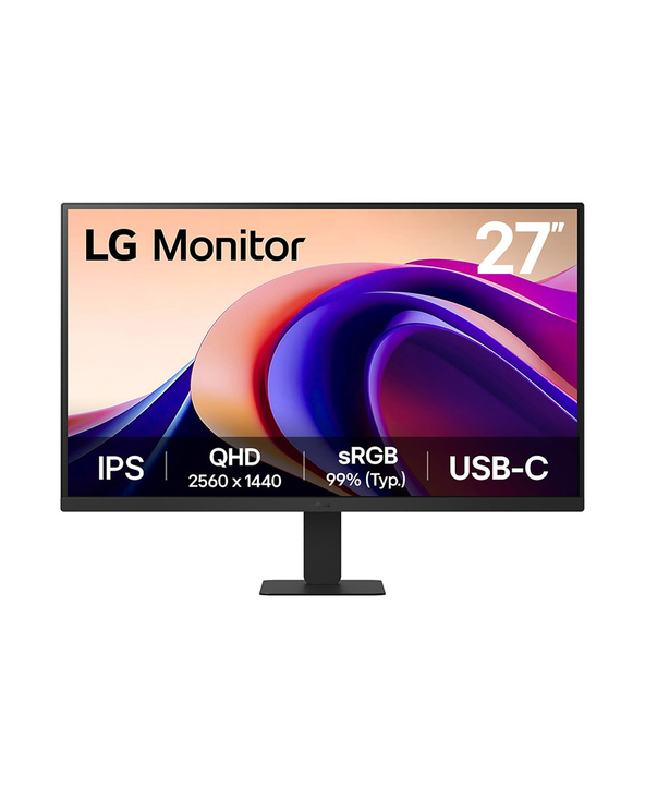 LG 27'' QHD MONITOR 27" Quad HD 5 ms Noir