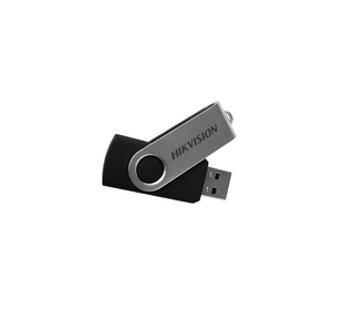 Hikvision HS-USB-M200S(STD)/32G lecteur USB flash 32 Go USB Type-A 2.0 Noir, Acier inoxydable