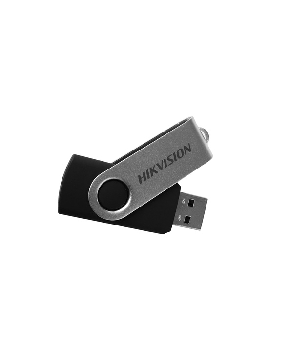 Hikvision HS-USB-M200S(STD)/32G lecteur USB flash 32 Go USB Type-A 2.0 Noir, Acier inoxydable