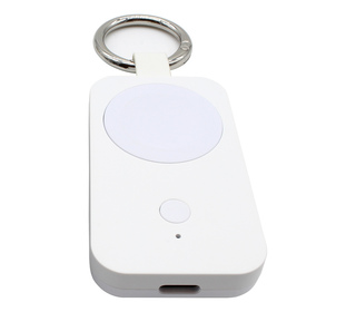 RealPower 495551 banque d'alimentation électrique 1000 mAh Recharge sans fil Blanc