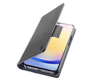 Cellularline 8018080493720 coque de protection pour téléphones portables 16,8 cm (6.6") Étui avec portefeuille Noir