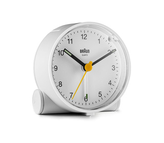 Braun BC01W Réveil à quartz Blanc