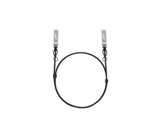 TP-Link Omada SM6220-1M câble InfiniBand et à fibres optiques SFP28 Noir, Argent