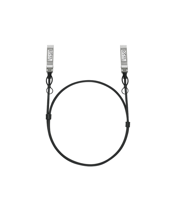 TP-Link Omada SM6220-1M câble InfiniBand et à fibres optiques SFP28 Noir, Argent