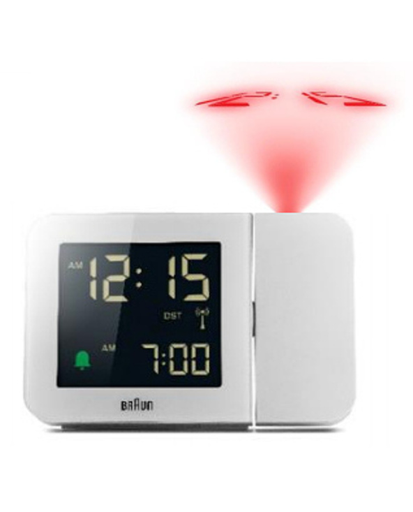 Braun 67161 réveille-matin Réveil numérique Blanc