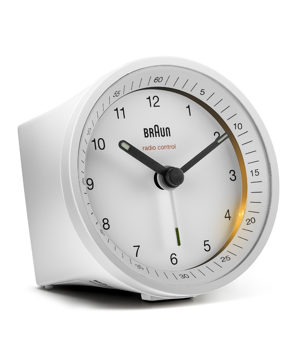 Braun BC07W-DCF Réveil à quartz Blanc