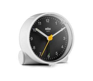 Braun BC01WB Réveil à quartz Noir, Blanc