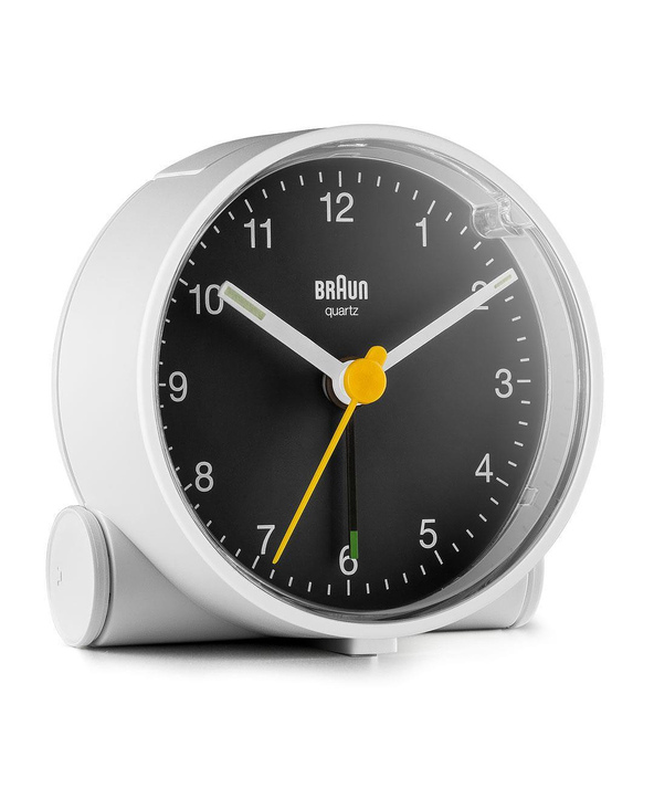 Braun BC01WB Réveil à quartz Noir, Blanc