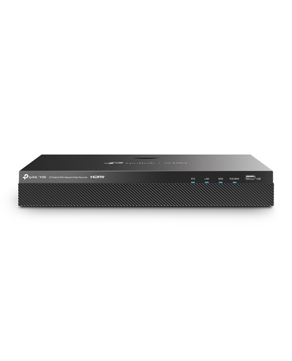 TP-Link VIGI NVR2016H-16MP Enregistreur vidéo sur réseau Noir