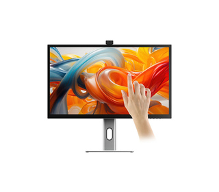 ALOGIC CLARITY PRO TOUCH 27" LCD 4K Ultra HD 5 ms Noir, Argent
