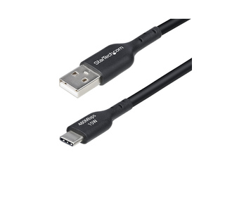 StarTech.com Câble de Charge USB-A vers USB-C de 4m, Charge et Synchronisation, 3A, USB 2.0, Gaine TPE - Cordon de Charge USB No