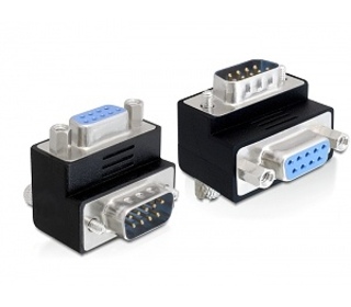 DeLOCK 65265 changeur de genre de câble Sub-D 9 pin Noir
