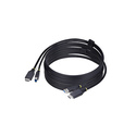 StarTech.com Câble KVM HDMI de 3 m et USB 5Gbps, 4K 60Hz, Câble Combo HDMI 2.0 et USB pour Commutateurs/Switchs KVM