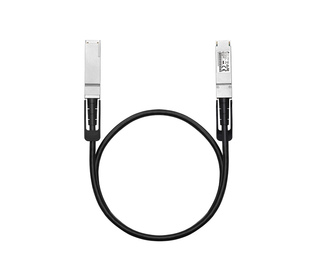 TP-Link Omada SM9220-1M câble InfiniBand et à fibres optiques QSFP28 Twinax Noir