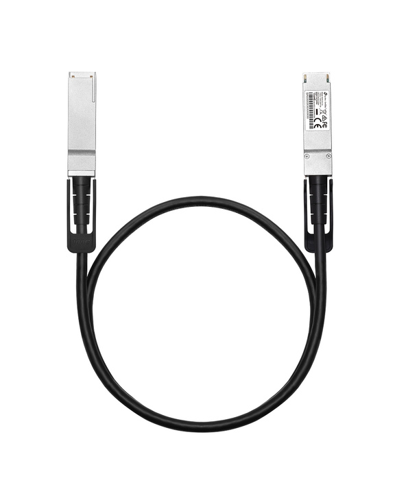 TP-Link Omada SM9220-1M câble InfiniBand et à fibres optiques QSFP28 Twinax Noir