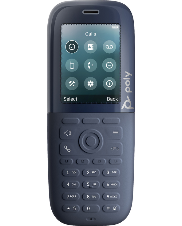 POLY Station de base DECT mono-cellule/double cellule Rove 1 880-1 900 MHz B2 et kit combiné téléphone 30