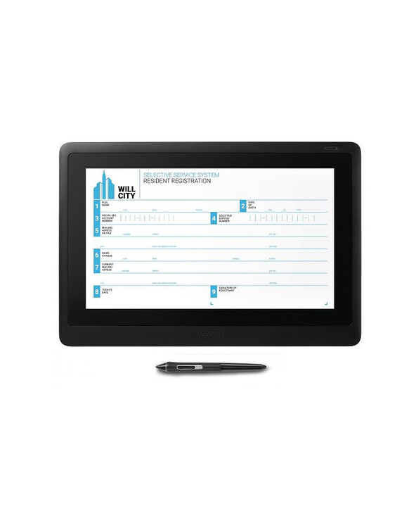 Wacom Interactive Pen Display 15.6" (EU) 39,6 cm (15.6") Noir LCD Wacom Interactive Pen Display 15.6" (EU) 39,6 cm (15.6") Noir LCD