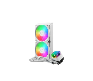 Cooler Master MasterLiquid 240 Core II White Processeur Kit de refroidissement du liquide 12 cm Blanc