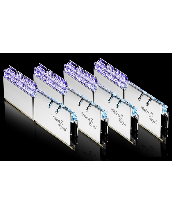 G.Skill Trident Z Royal F4-3200C16Q-64GTRS module de mémoire 64 Go 4 x 16 Go DDR4 3200 MHz